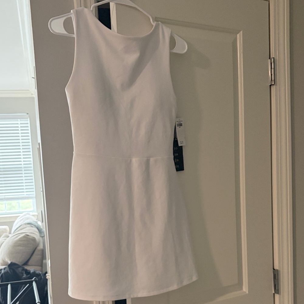 Y2B Abercrombie White Athletic Dress